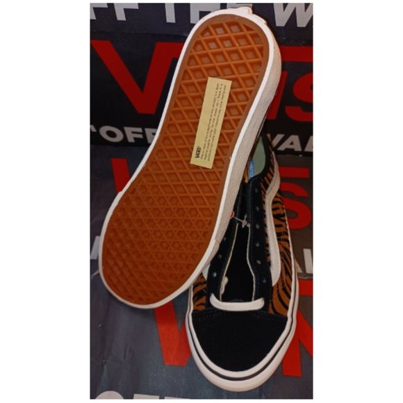 Vans Style 36 Decon Sf (Animal Stripes) Black Marshmallow Womens 7.5 VNOA5HYR9ZY - Picture 9 of 11